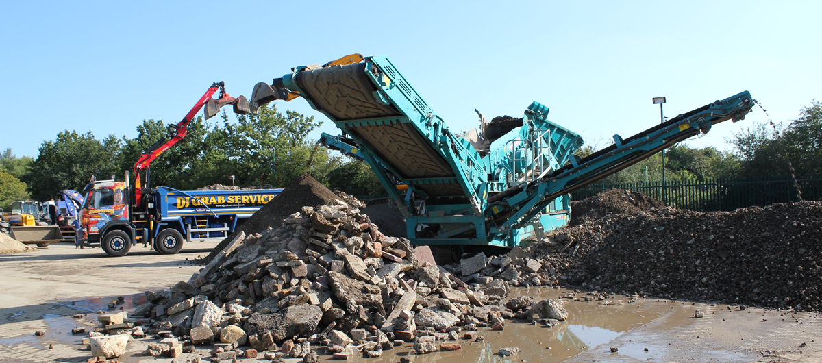 Building and construction waste recycling in Surrey Sussex and London