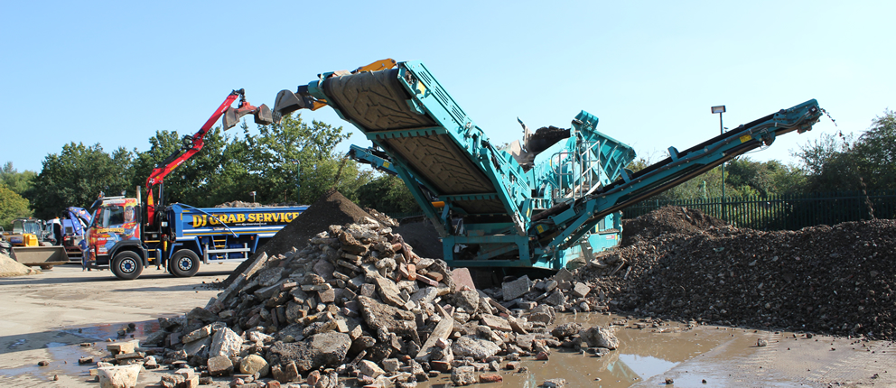 Building and construction waste recycling in Surrey Sussex and London