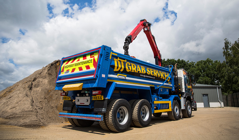 Commercial vehicle and equipment storage yard in Gatwick Crawley West Sussex